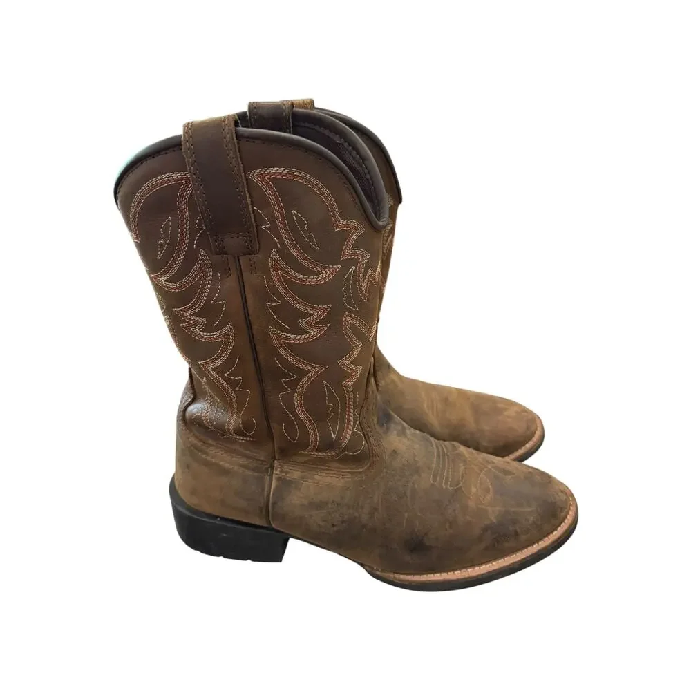 Herman Survivors Marshall Western EnduroPro Leather Boots Men’s 9 w/Box